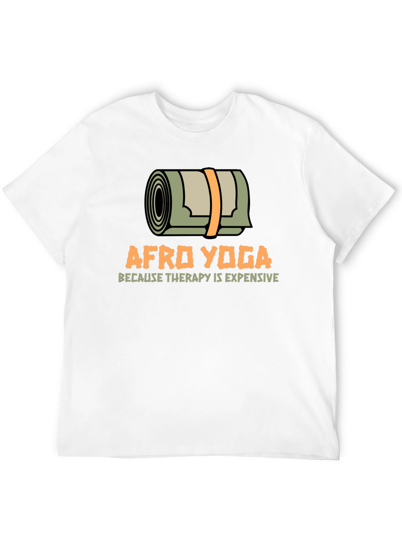 Afro Yoga Therapy T-Shirt