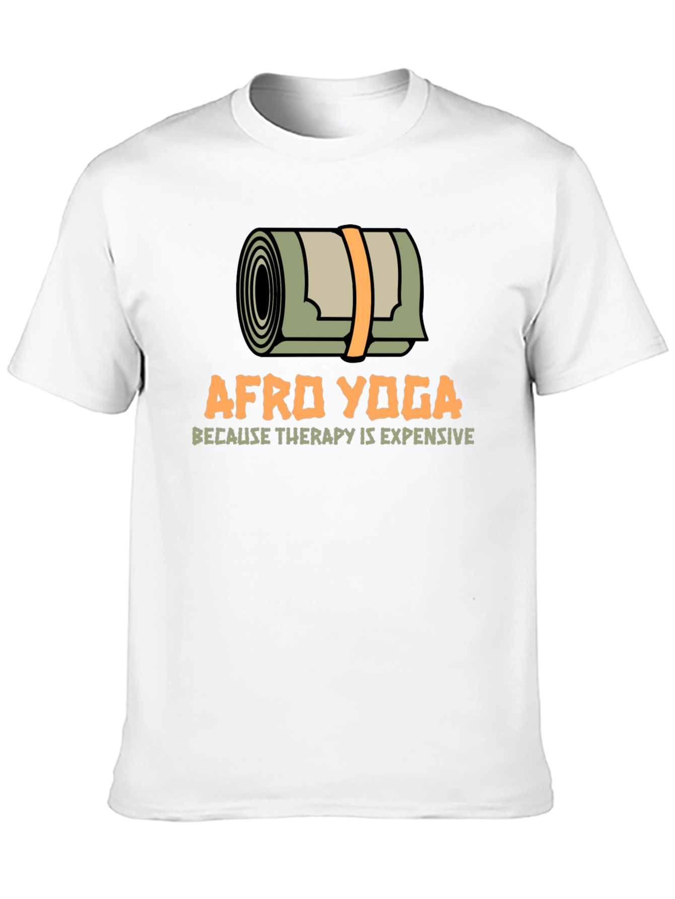 Afro Yoga Therapy T-Shirt