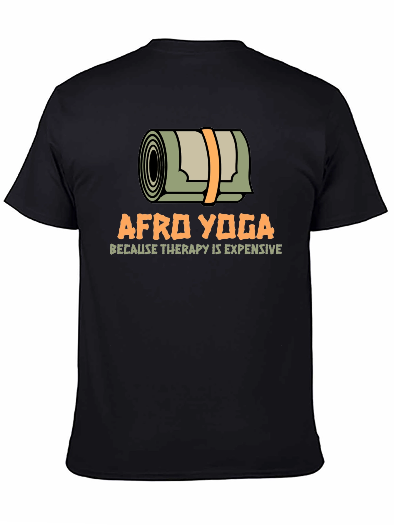 Afro Yoga Therapy T-Shirt