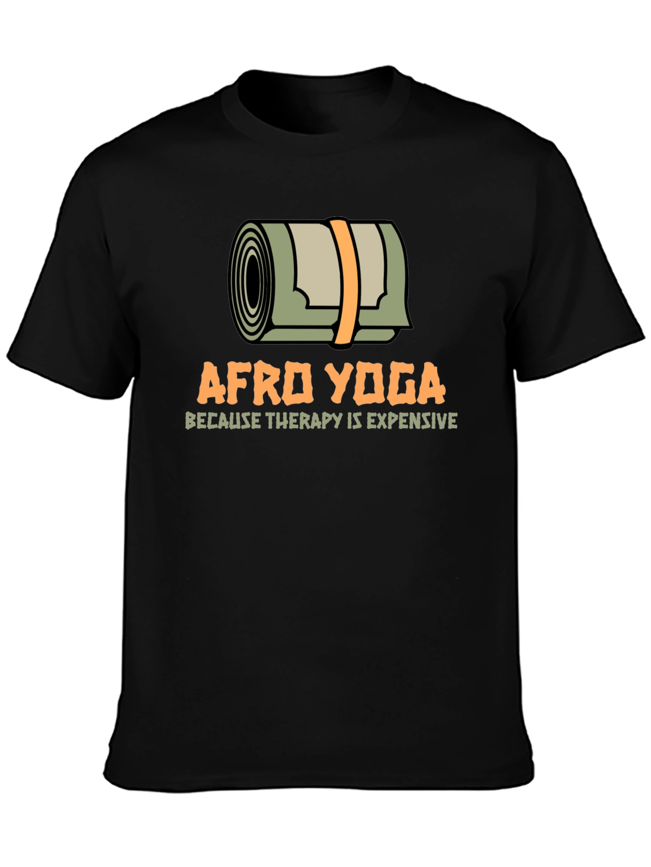 Afro Yoga Therapy T-Shirt