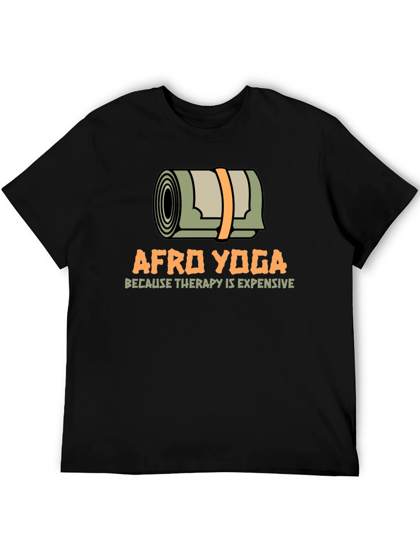 Afro Yoga Therapy T-Shirt