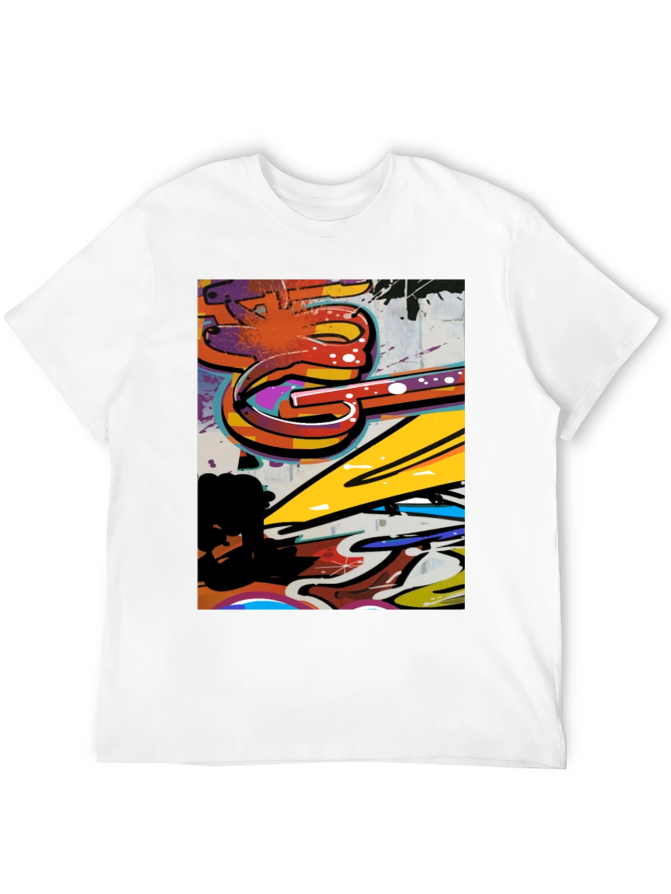 Urban Graffiti Art T-Shirt - Bold Street Style