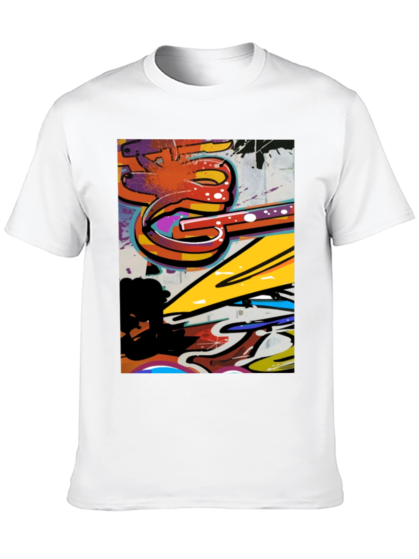 Urban Graffiti Art T-Shirt - Bold Street Style