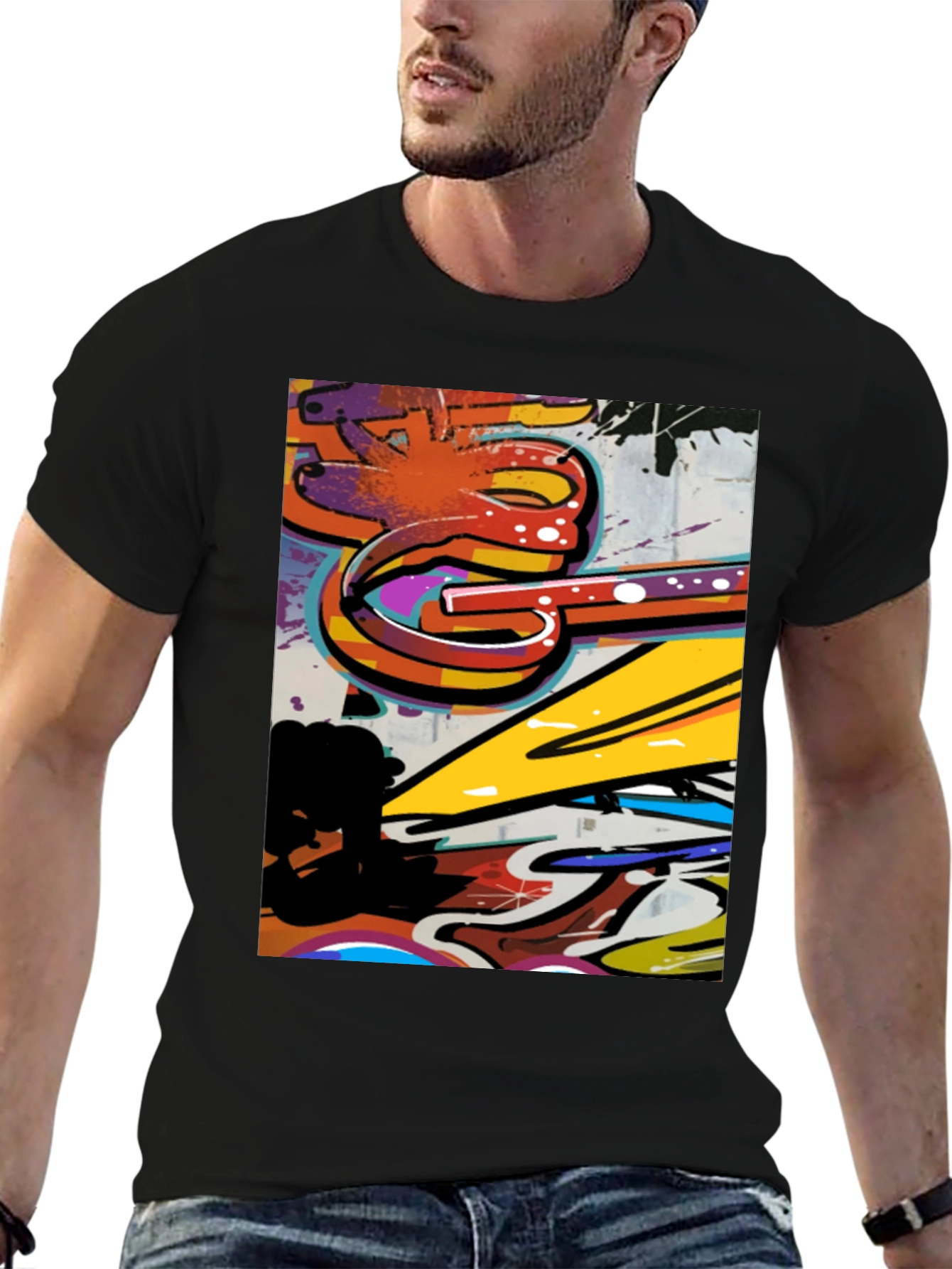 Urban Graffiti Art T-Shirt - Bold Street Style
