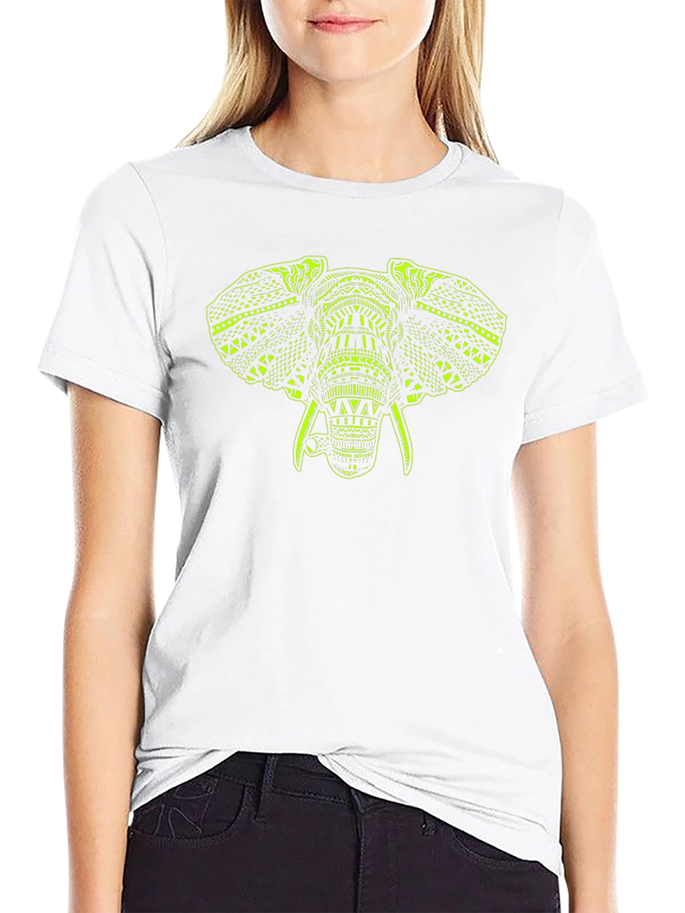 Elephant Graphic Tee - Unique Design