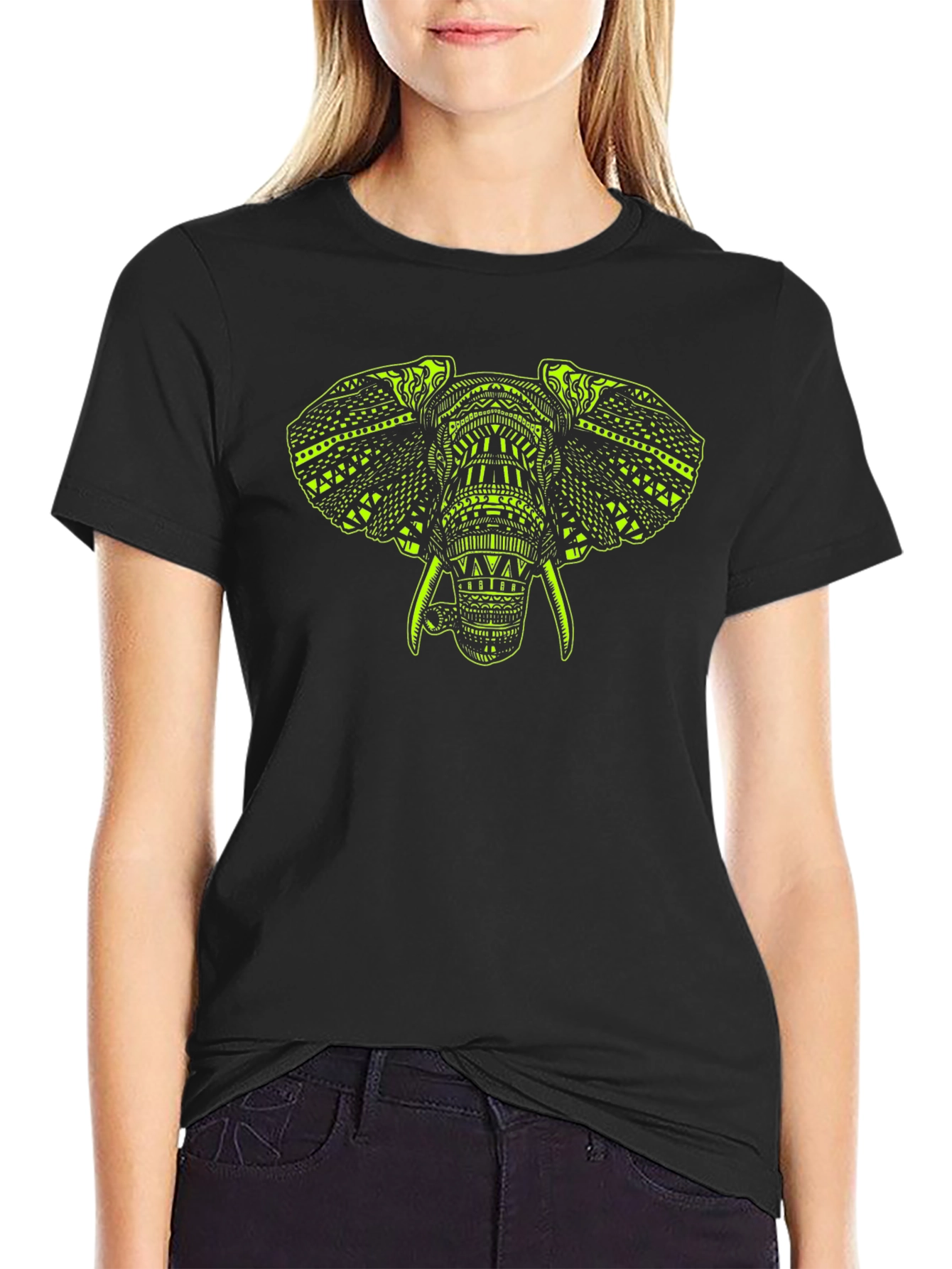Elephant Graphic Tee - Unique Design