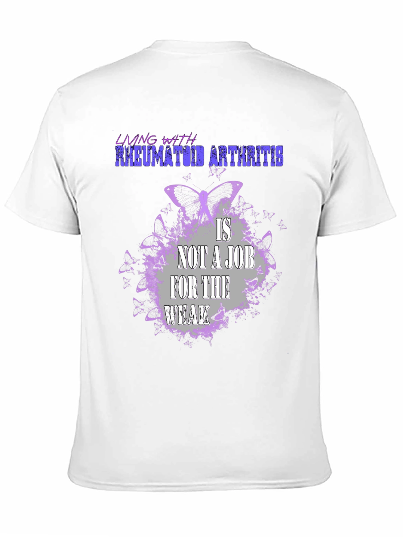 Rheumatoid Arthritis Awareness T-Shirt: Living With...