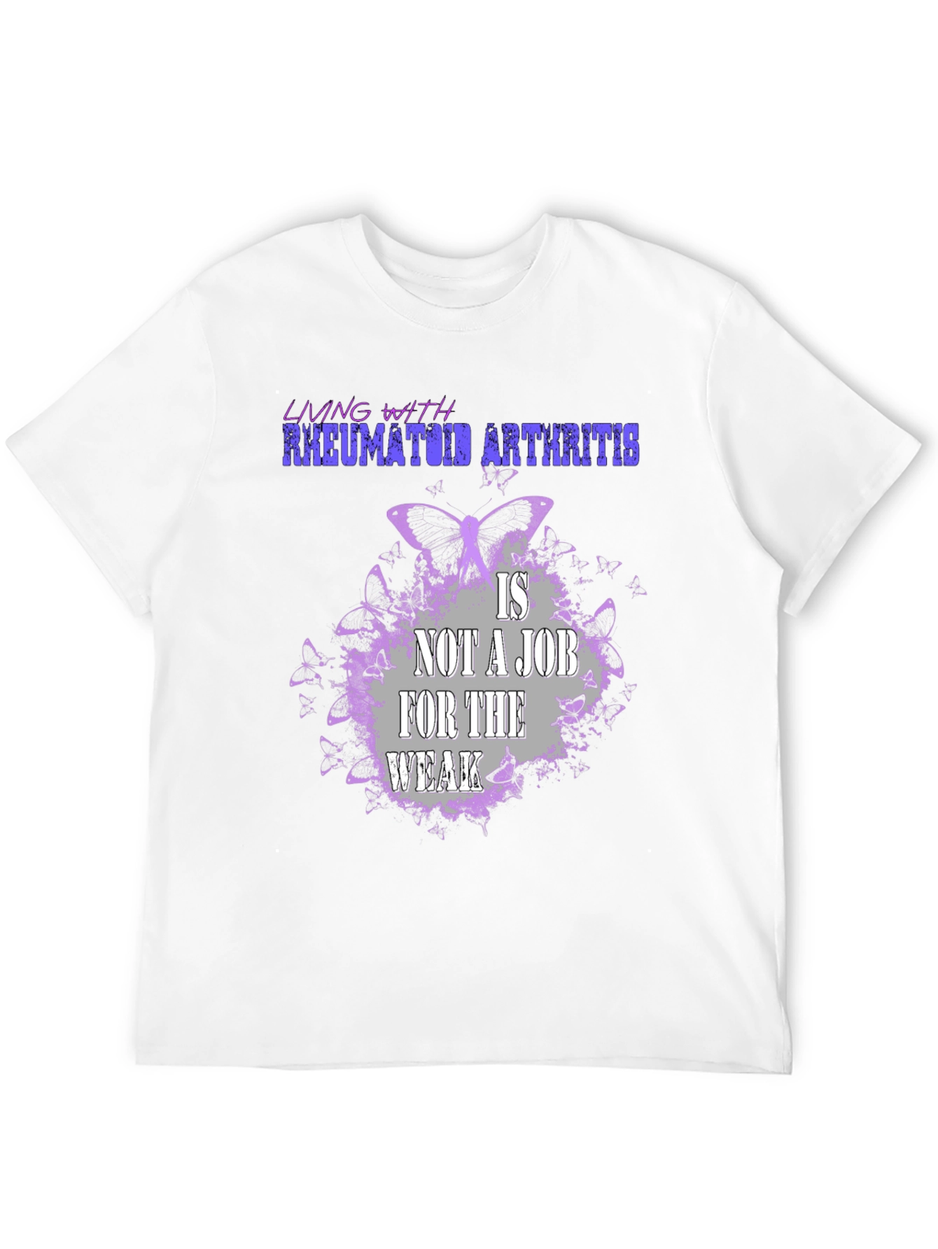 Rheumatoid Arthritis Awareness T-Shirt: Living With...