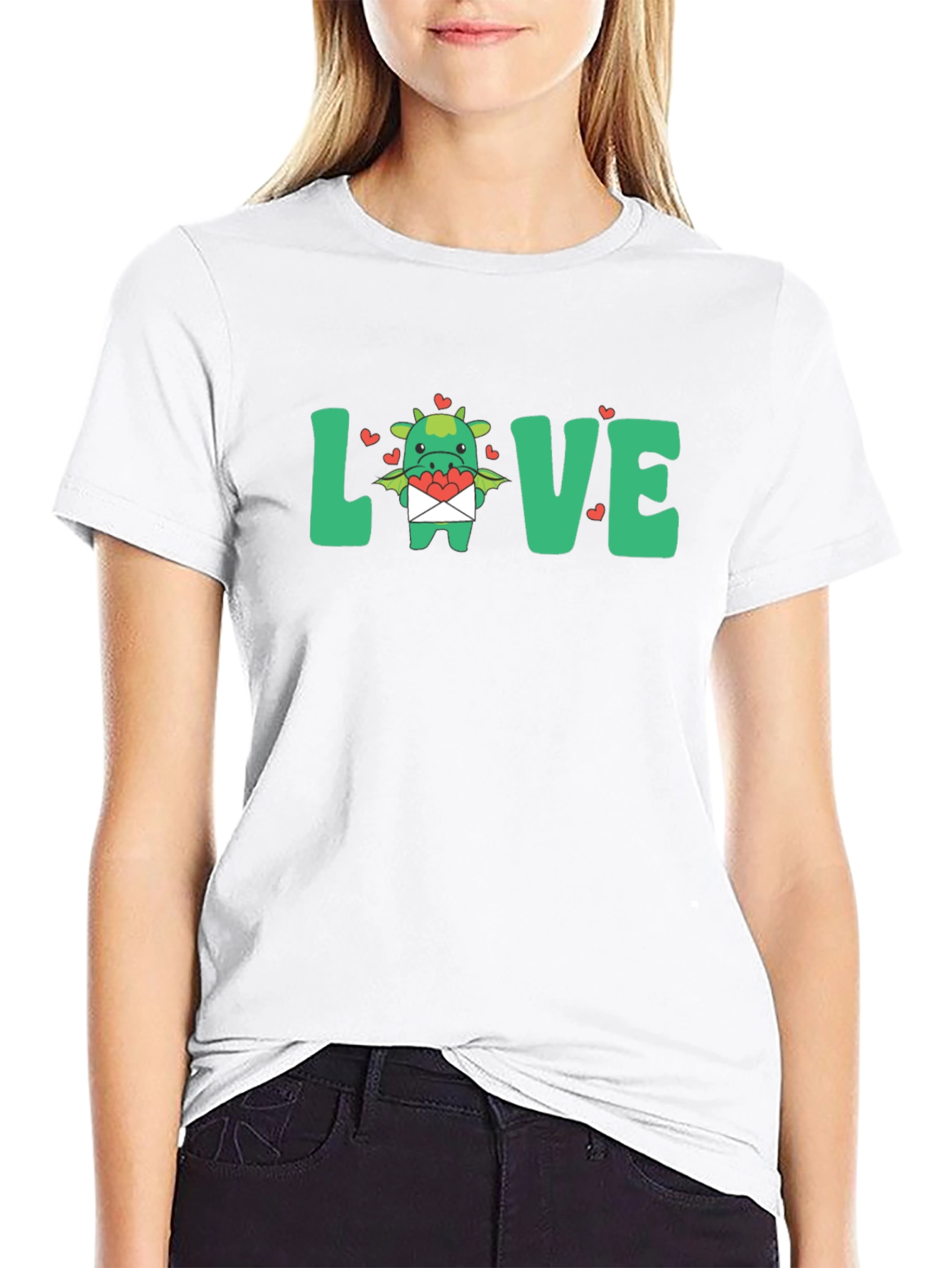 Love Dragon Graphic T-Shirt