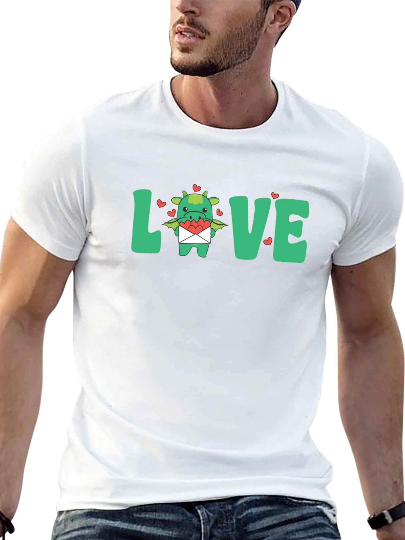 Love Dragon Graphic T-Shirt
