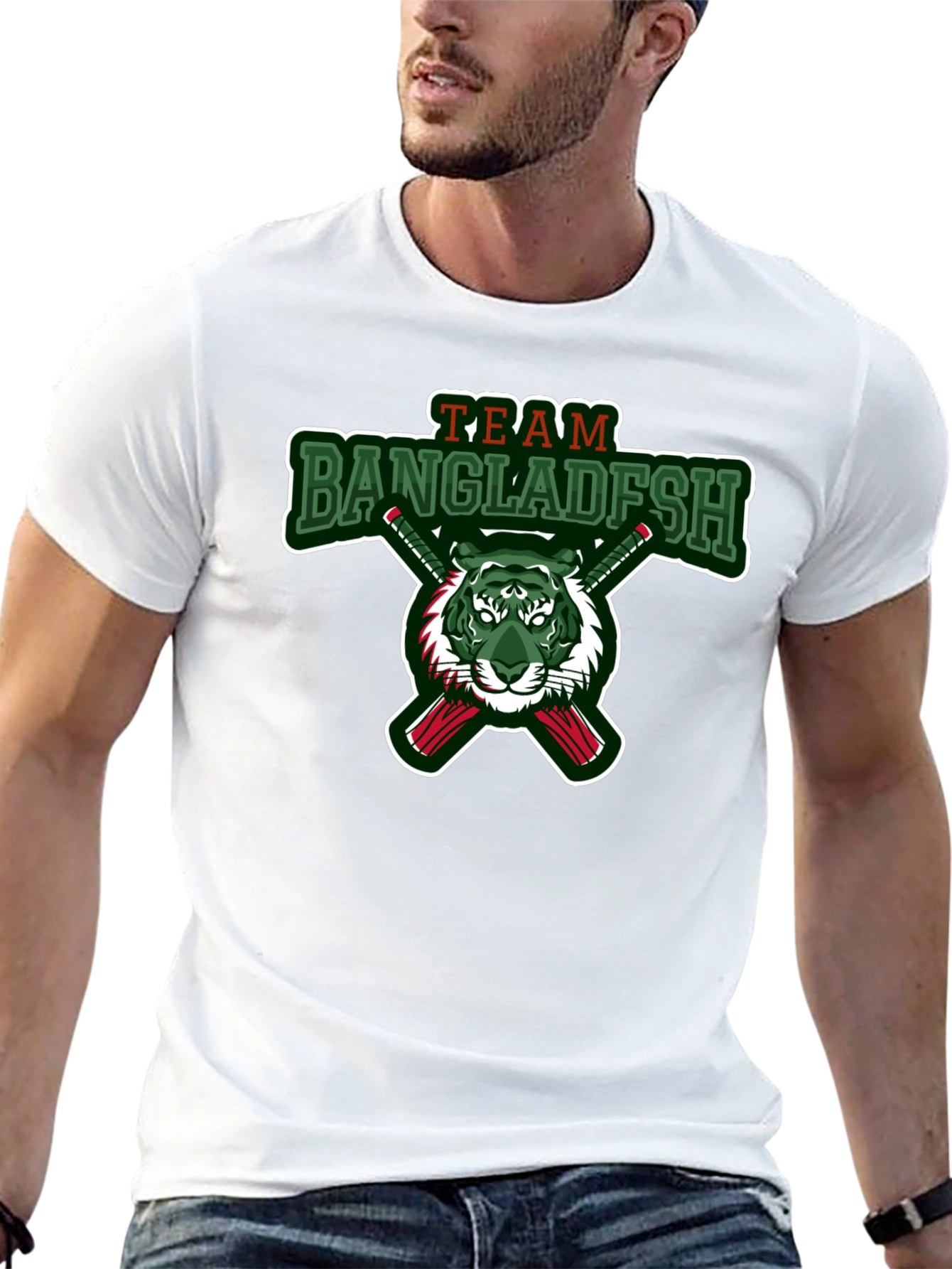 Team Bangladesh Tiger Graphic T-Shirt