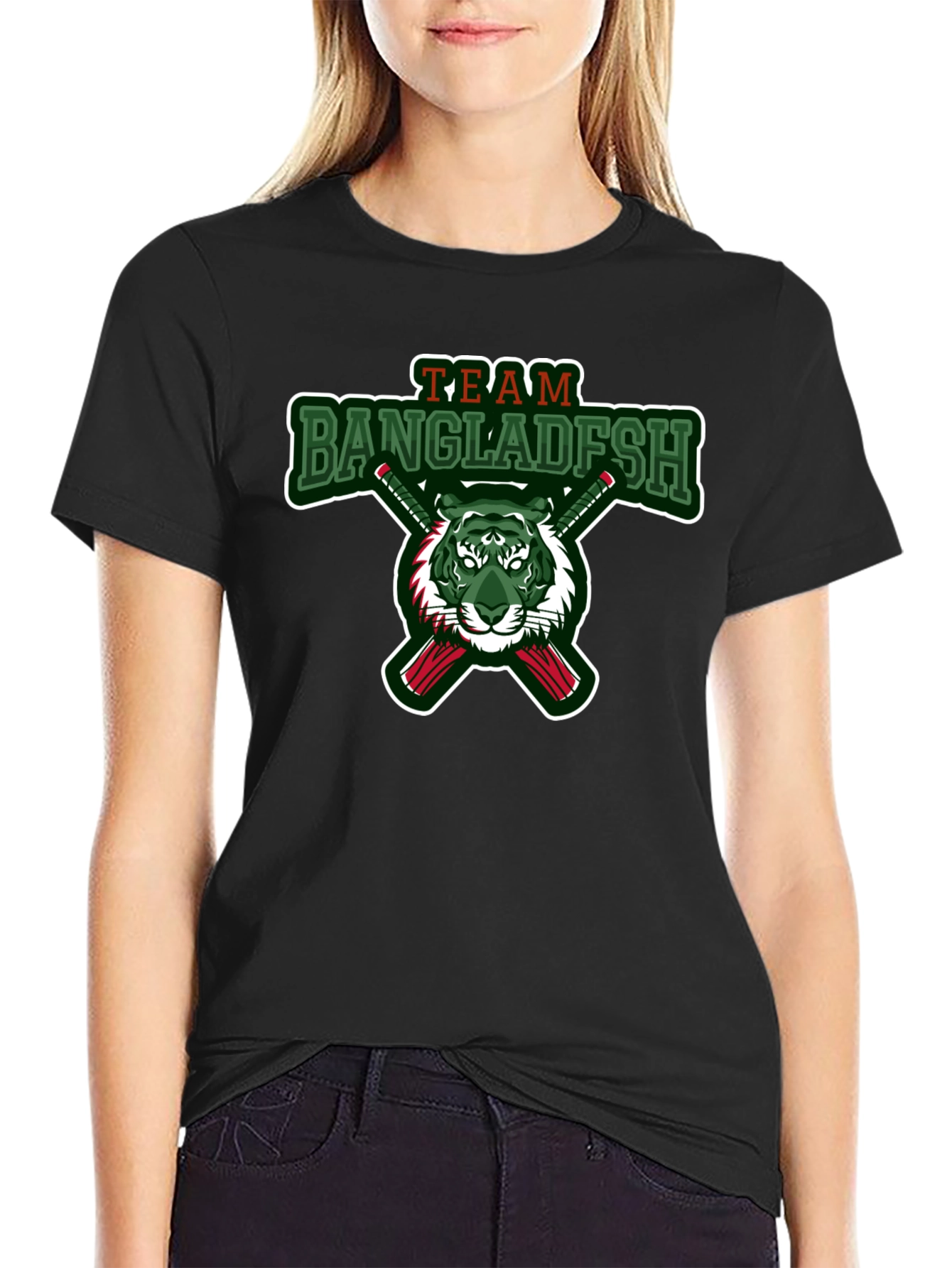 Team Bangladesh Tiger Graphic T-Shirt