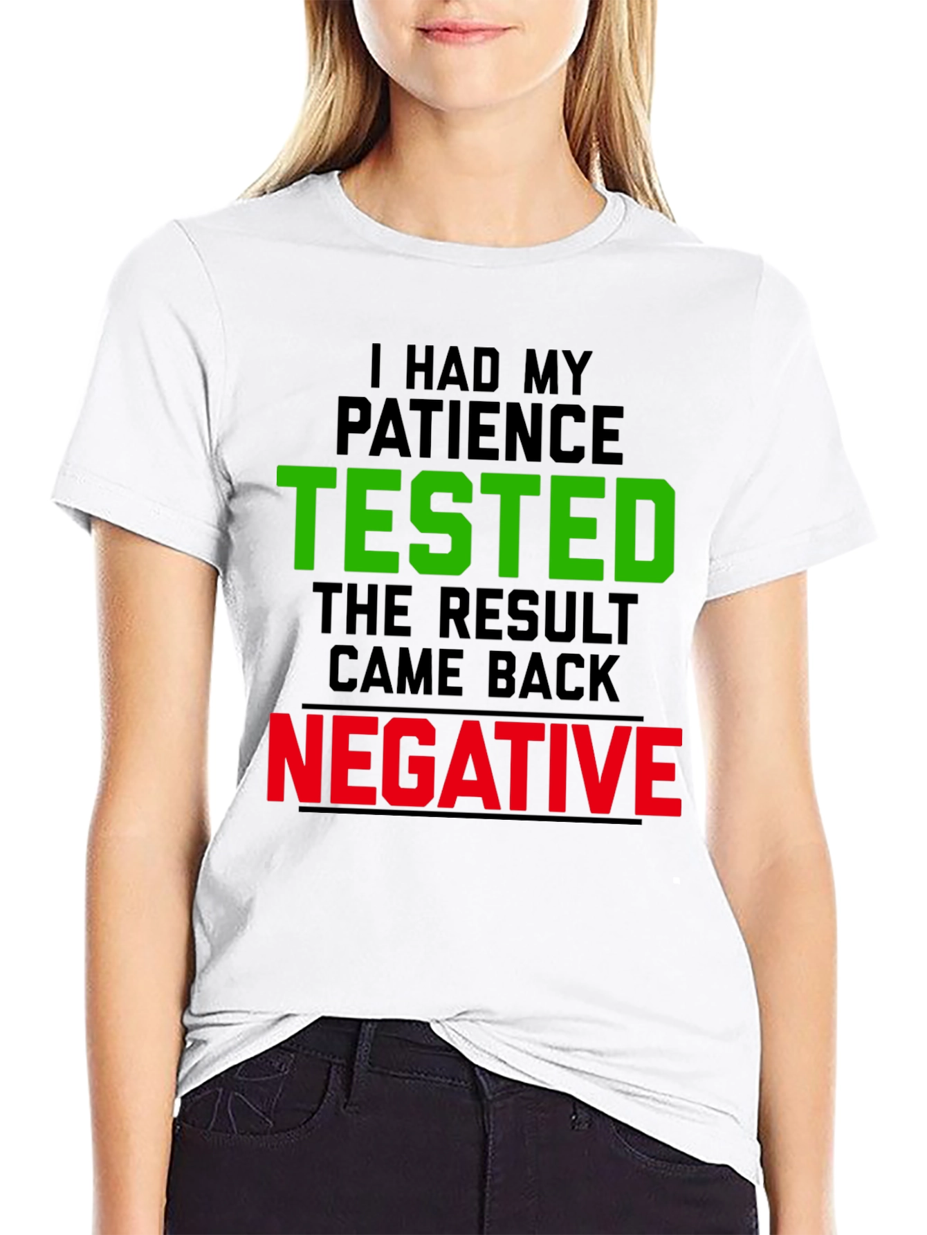 Patience Tested Funny Graphic Tee