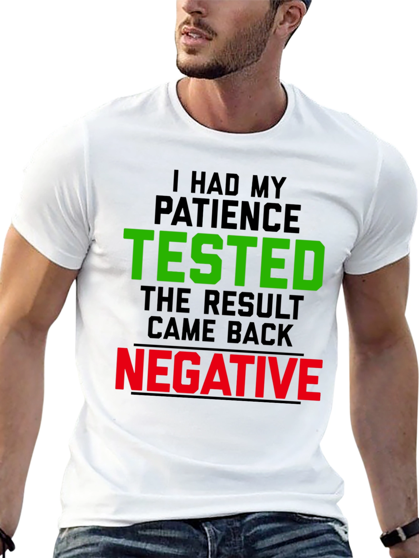Patience Tested Funny Graphic Tee