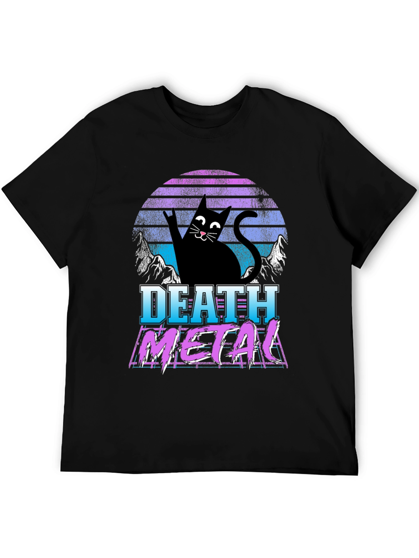 Death Metal Cat T-Shirt