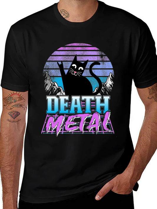 Death Metal Cat T-Shirt