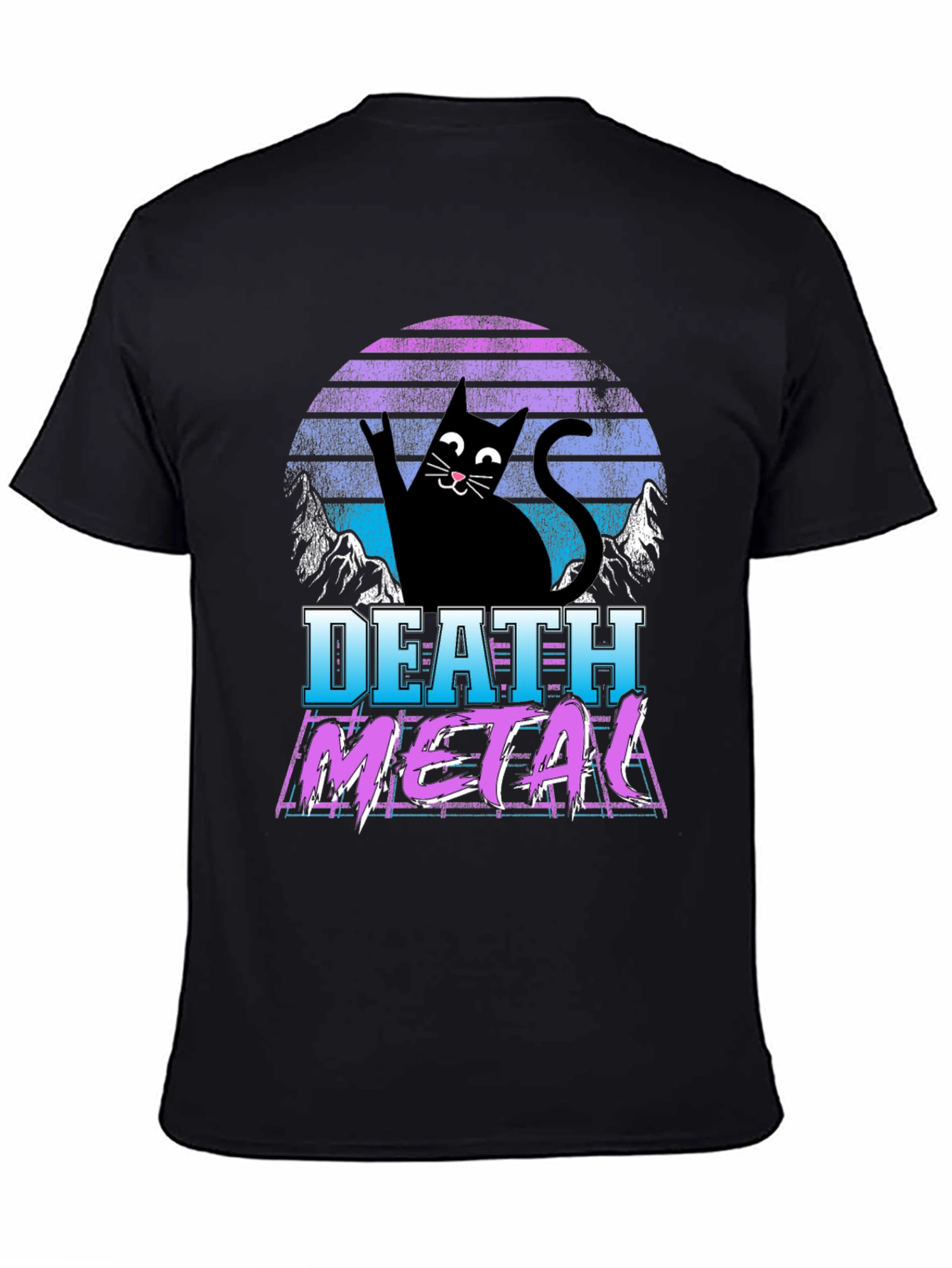 Death Metal Cat T-Shirt