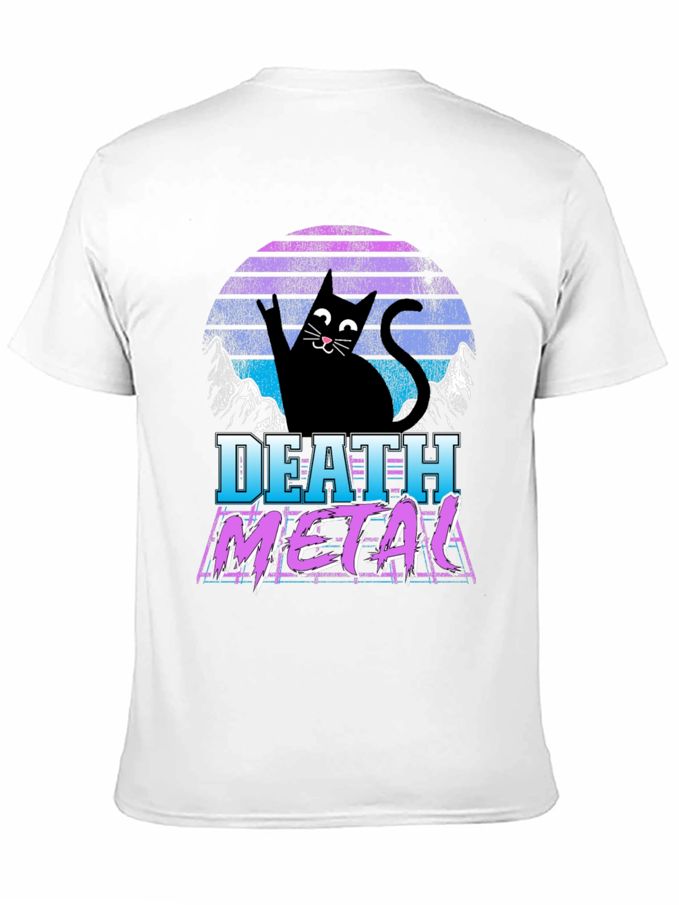 Death Metal Cat T-Shirt