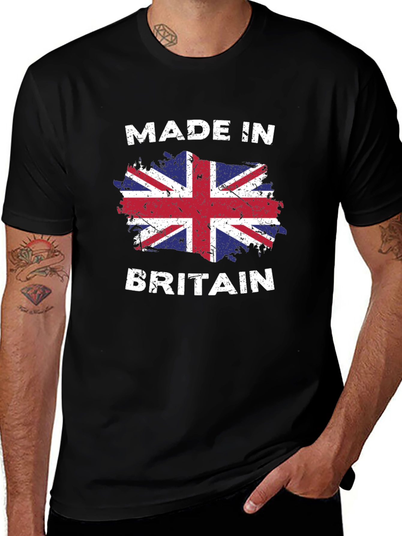 Made in Britain Flag Graphic T-Shirt