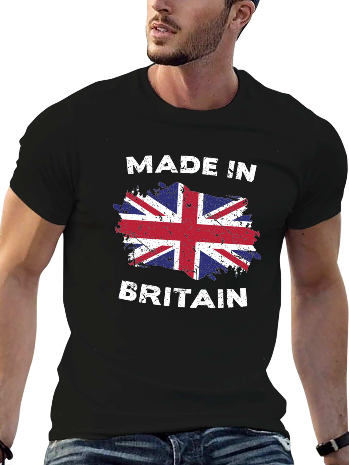 Made in Britain Flag Graphic T-Shirt