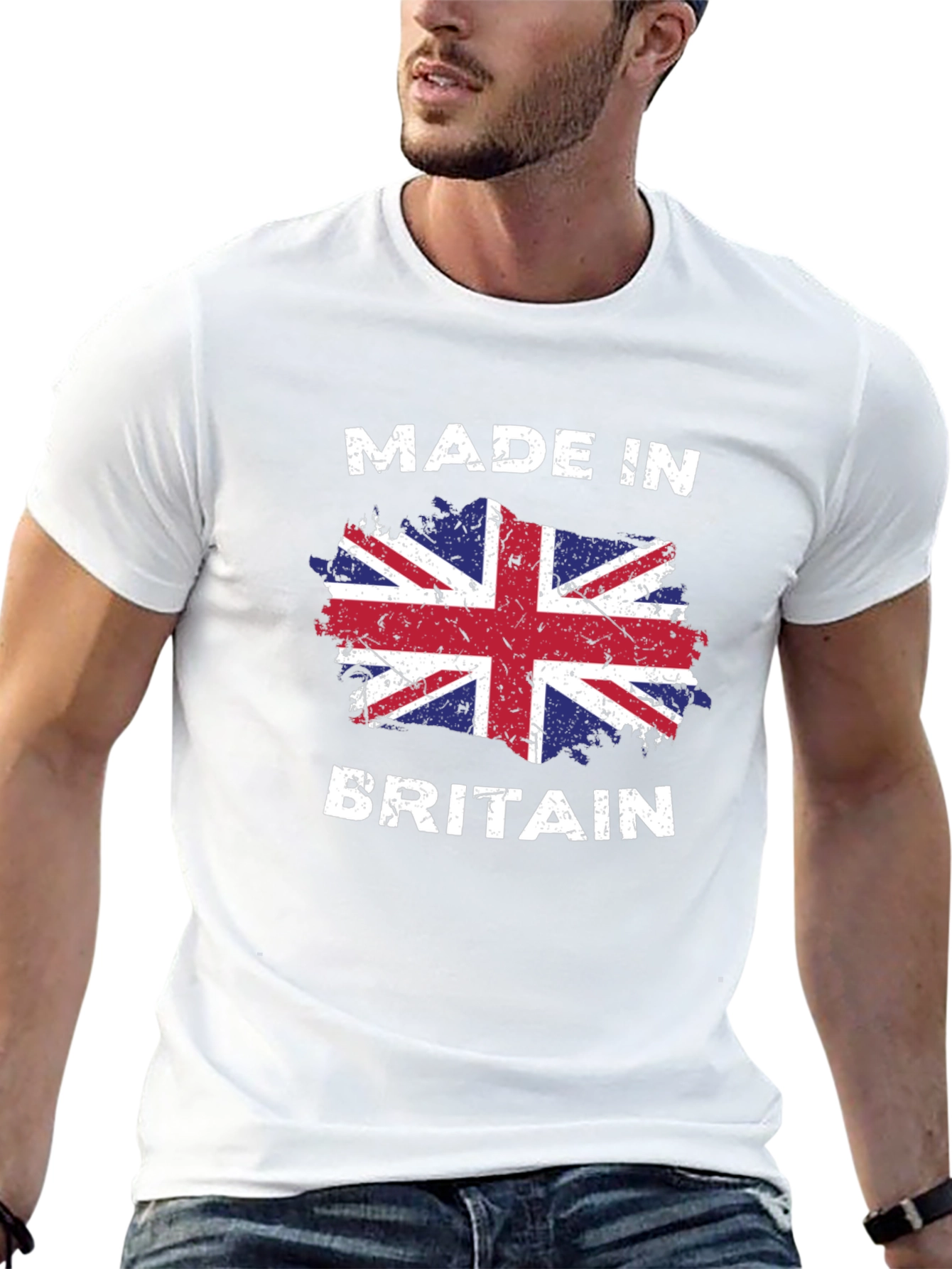 Made in Britain Flag Graphic T-Shirt