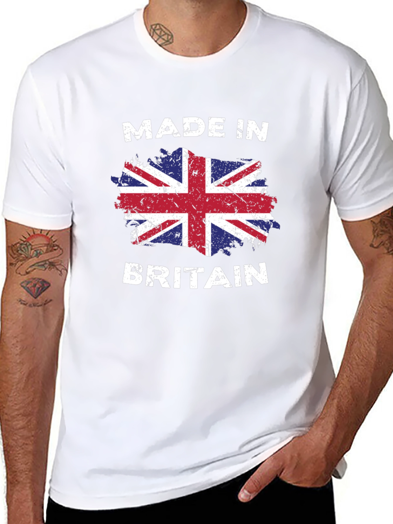 Made in Britain Flag Graphic T-Shirt