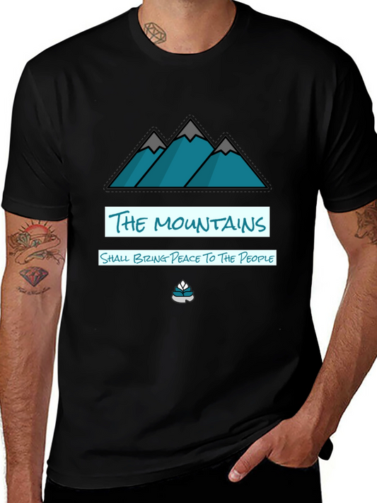Mountains Peace Graphic Tee