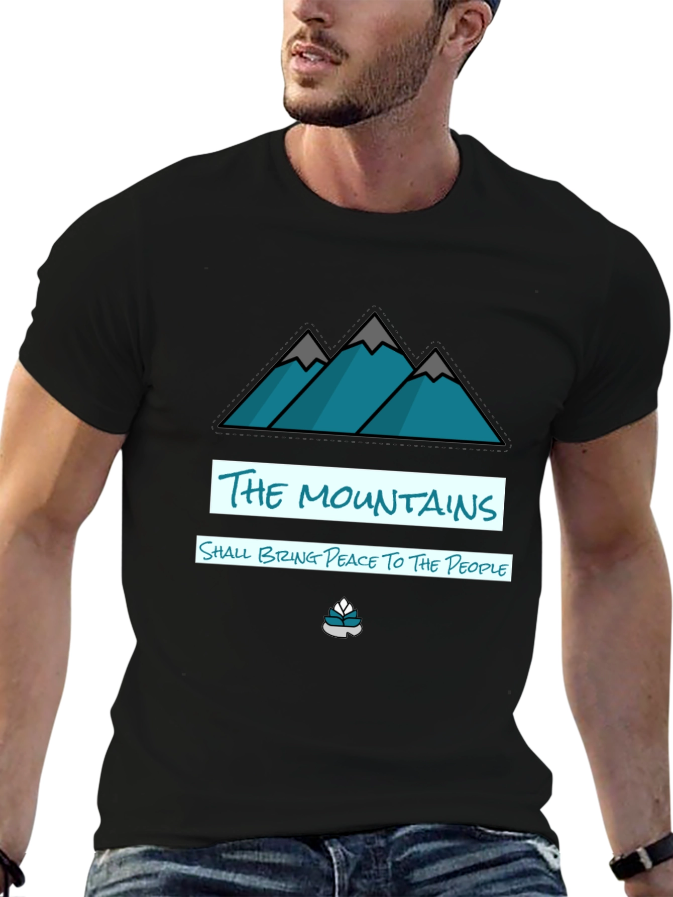 Mountains Peace Graphic Tee