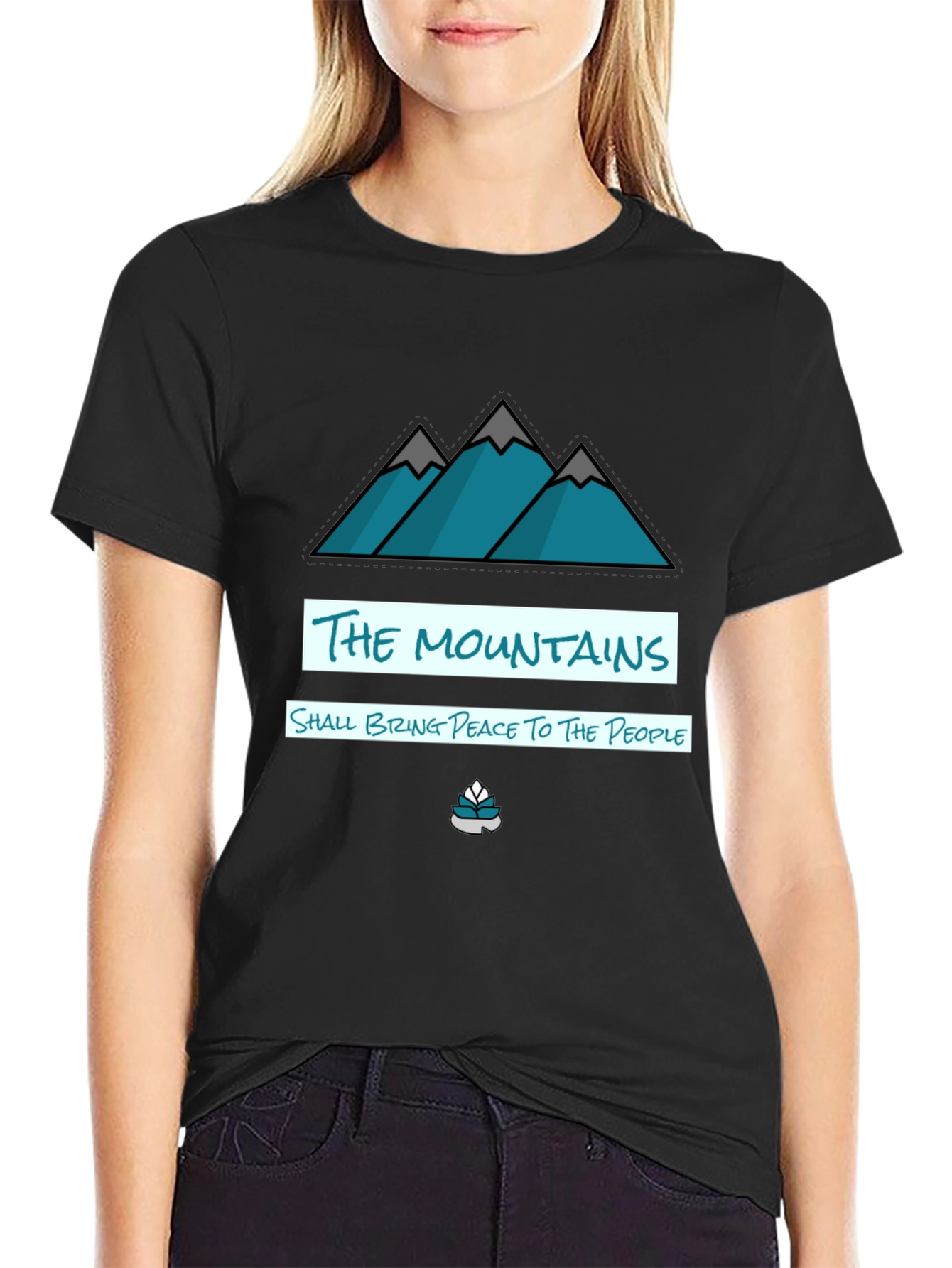 Mountains Peace Graphic Tee
