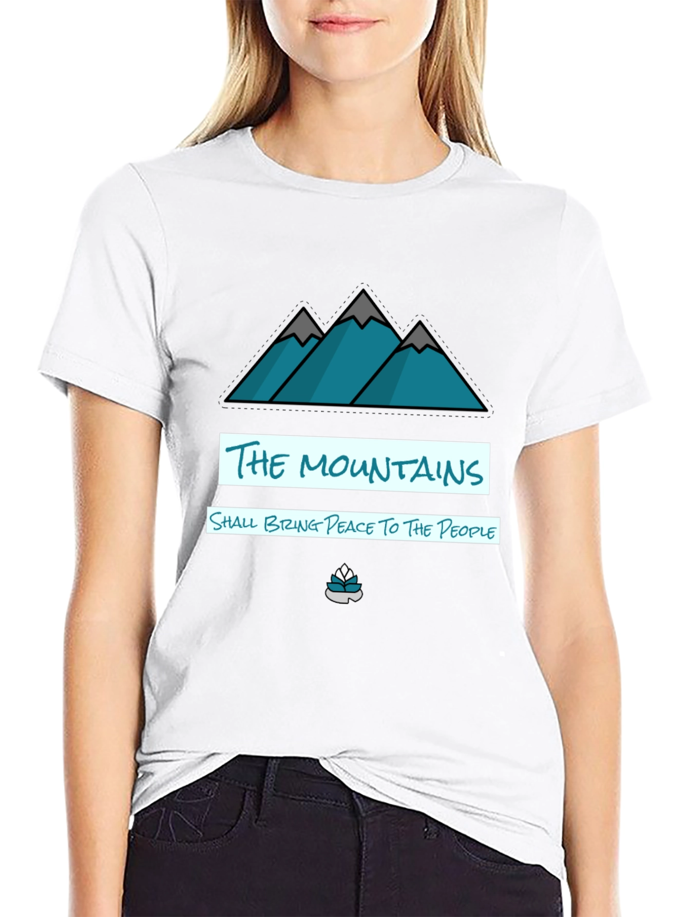 Mountains Peace Graphic Tee