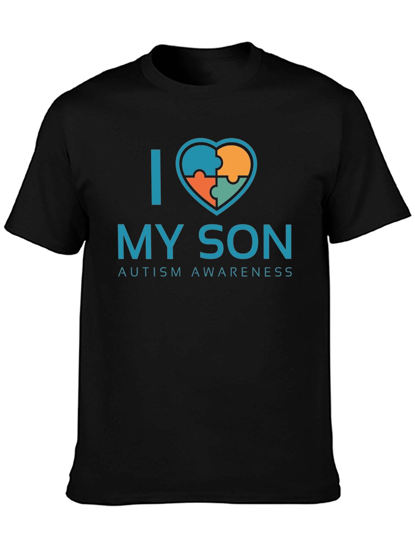 I Love My Son Autism Awareness T-Shirt