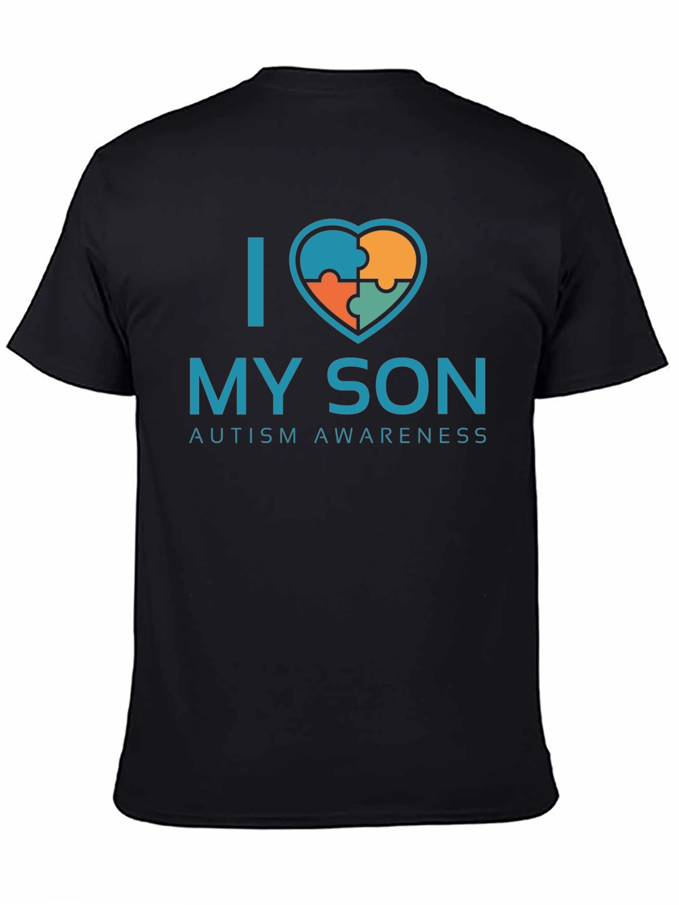 I Love My Son Autism Awareness T-Shirt