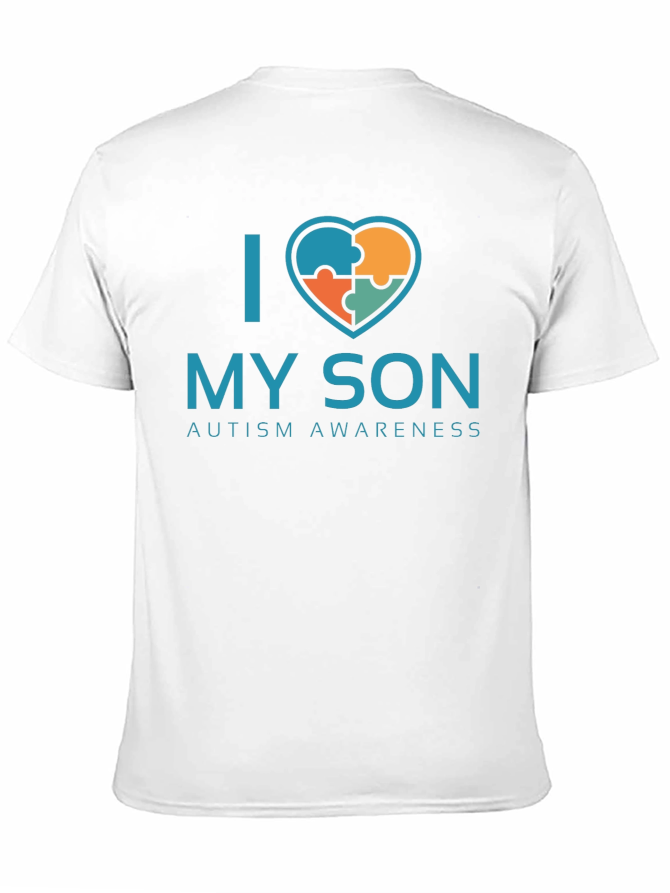 I Love My Son Autism Awareness T-Shirt