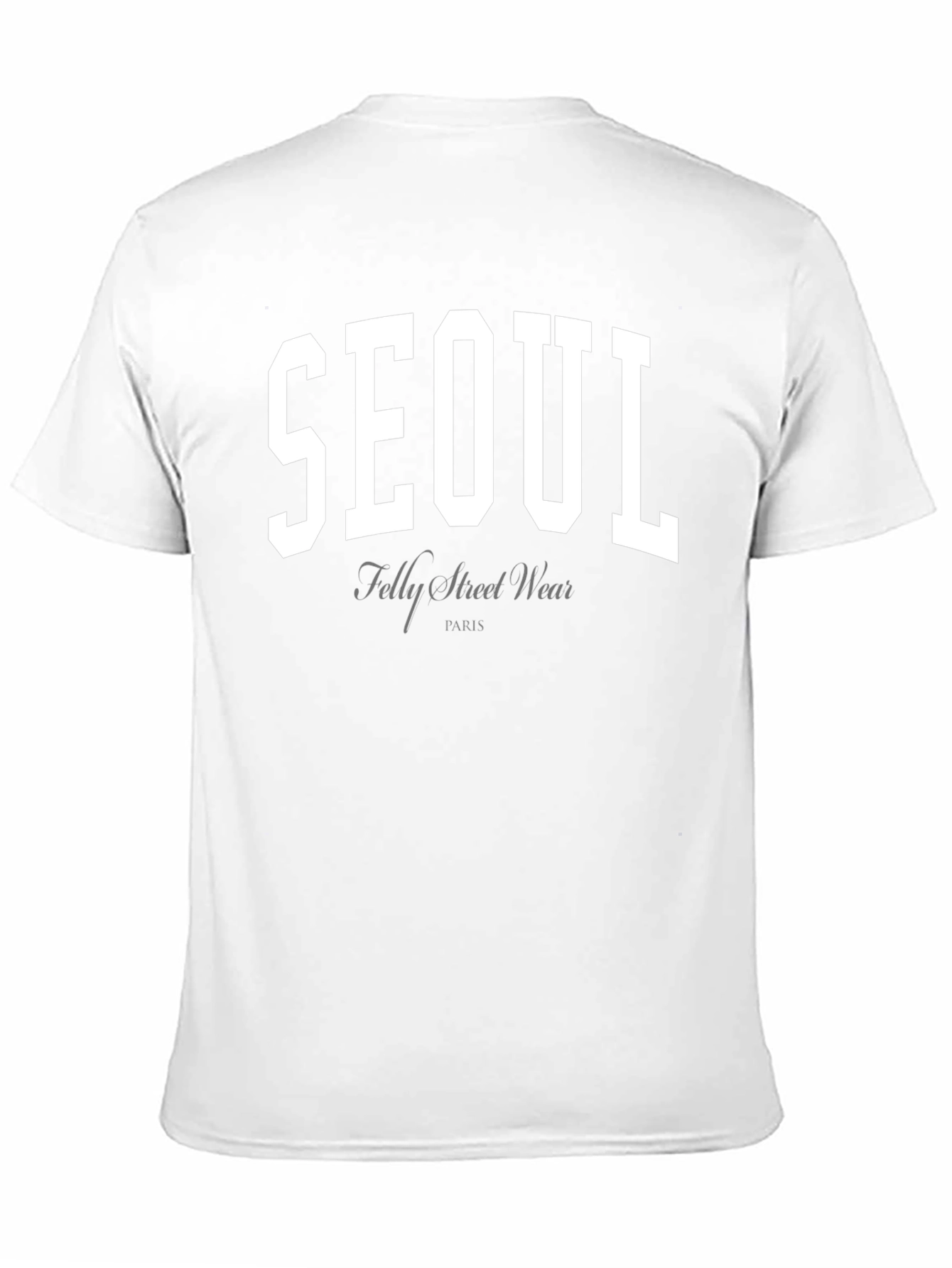 Seoul Street Wear Black T-Shirt
