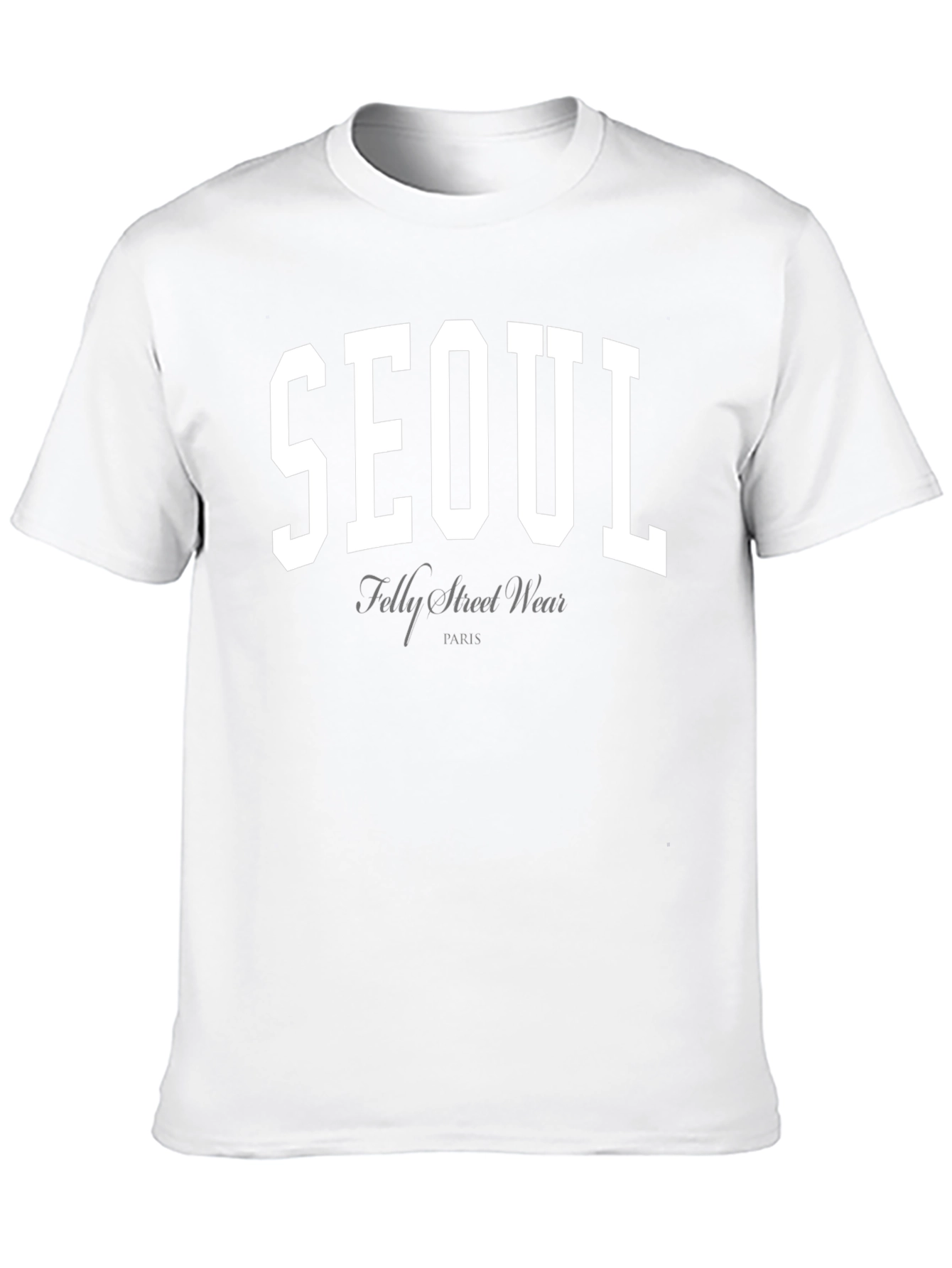 Seoul Street Wear Black T-Shirt
