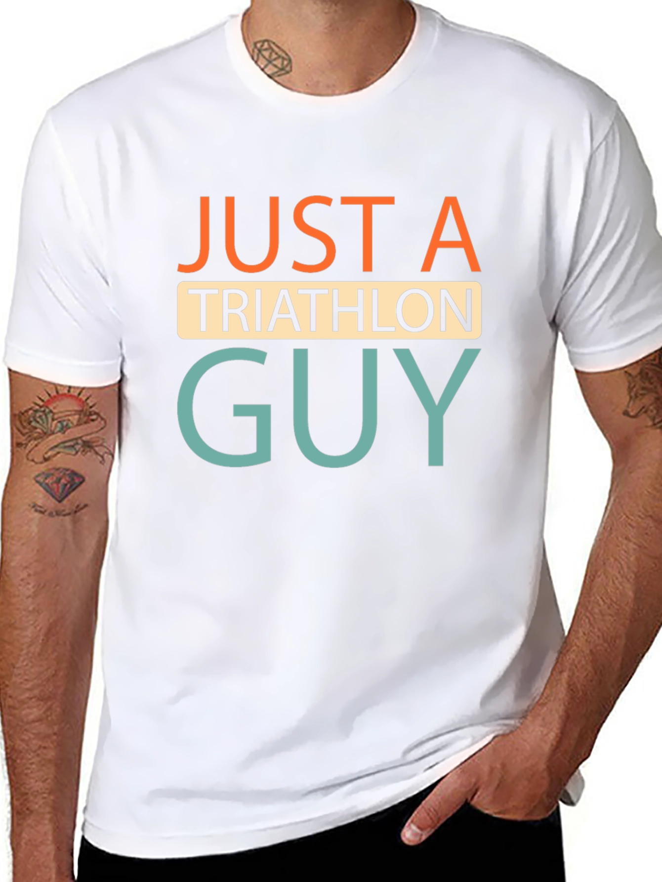 Just A Triathlon Guy T-Shirt