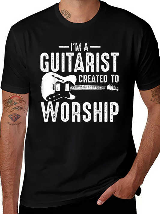 Guitarist Worship T-Shirt - Music Lover Tee