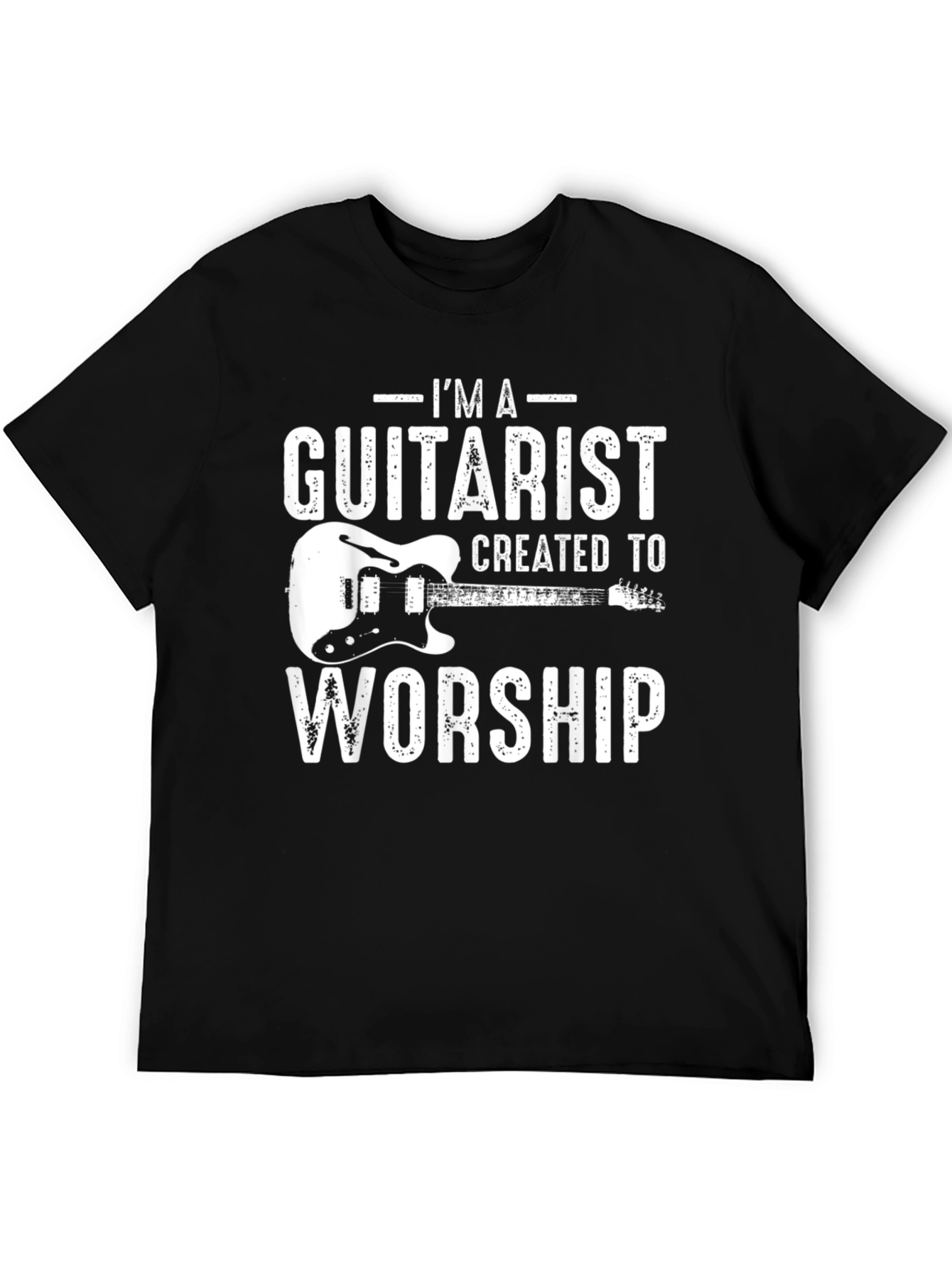 Guitarist Worship T-Shirt - Music Lover Tee