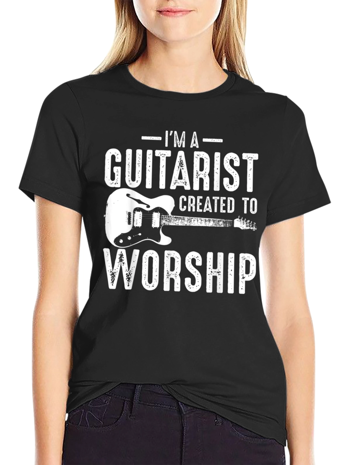 Guitarist Worship T-Shirt - Music Lover Tee