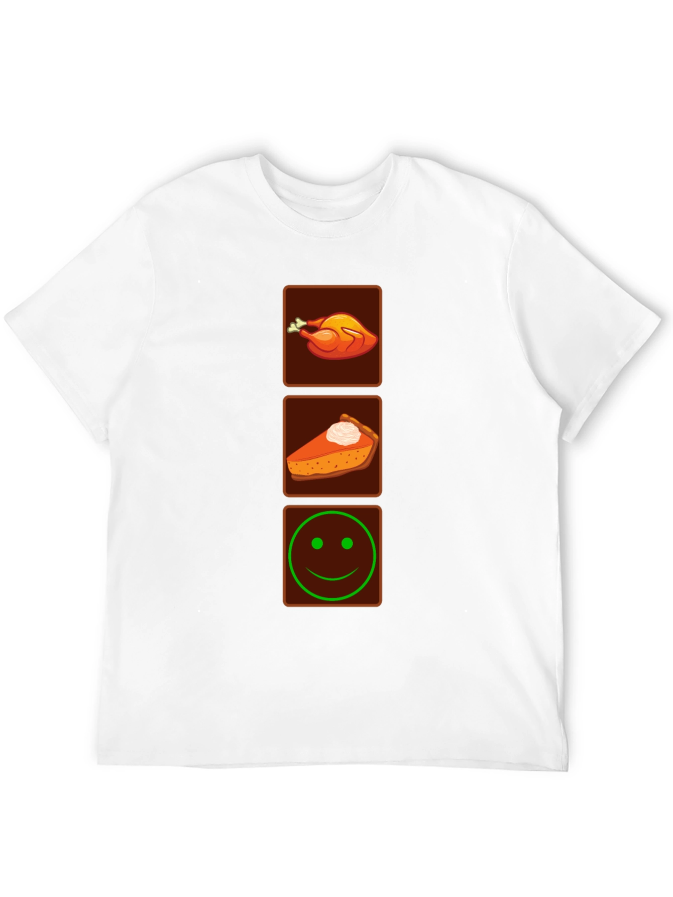 Thanksgiving Feast Mode Black T-Shirt