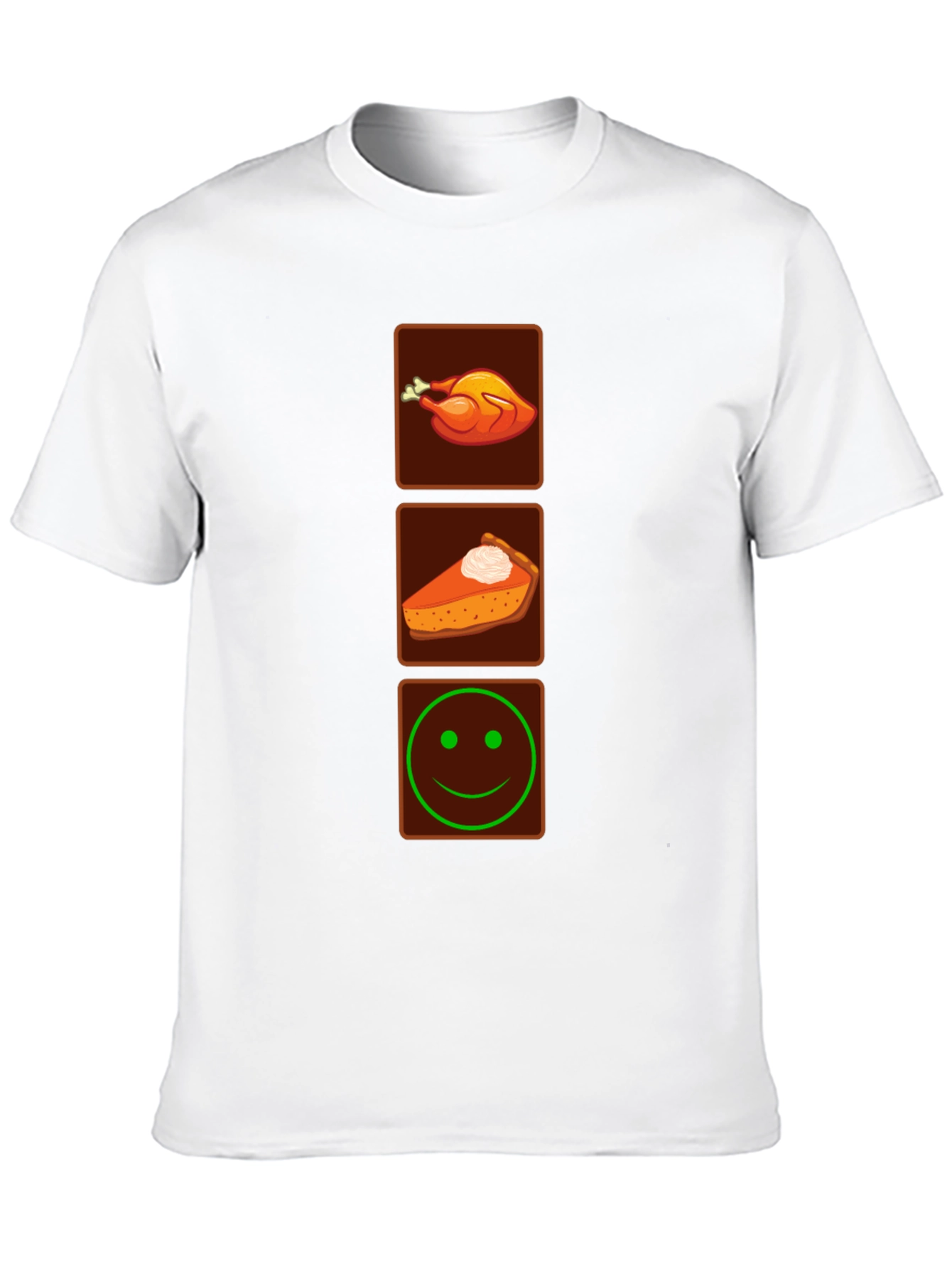 Thanksgiving Feast Mode Black T-Shirt