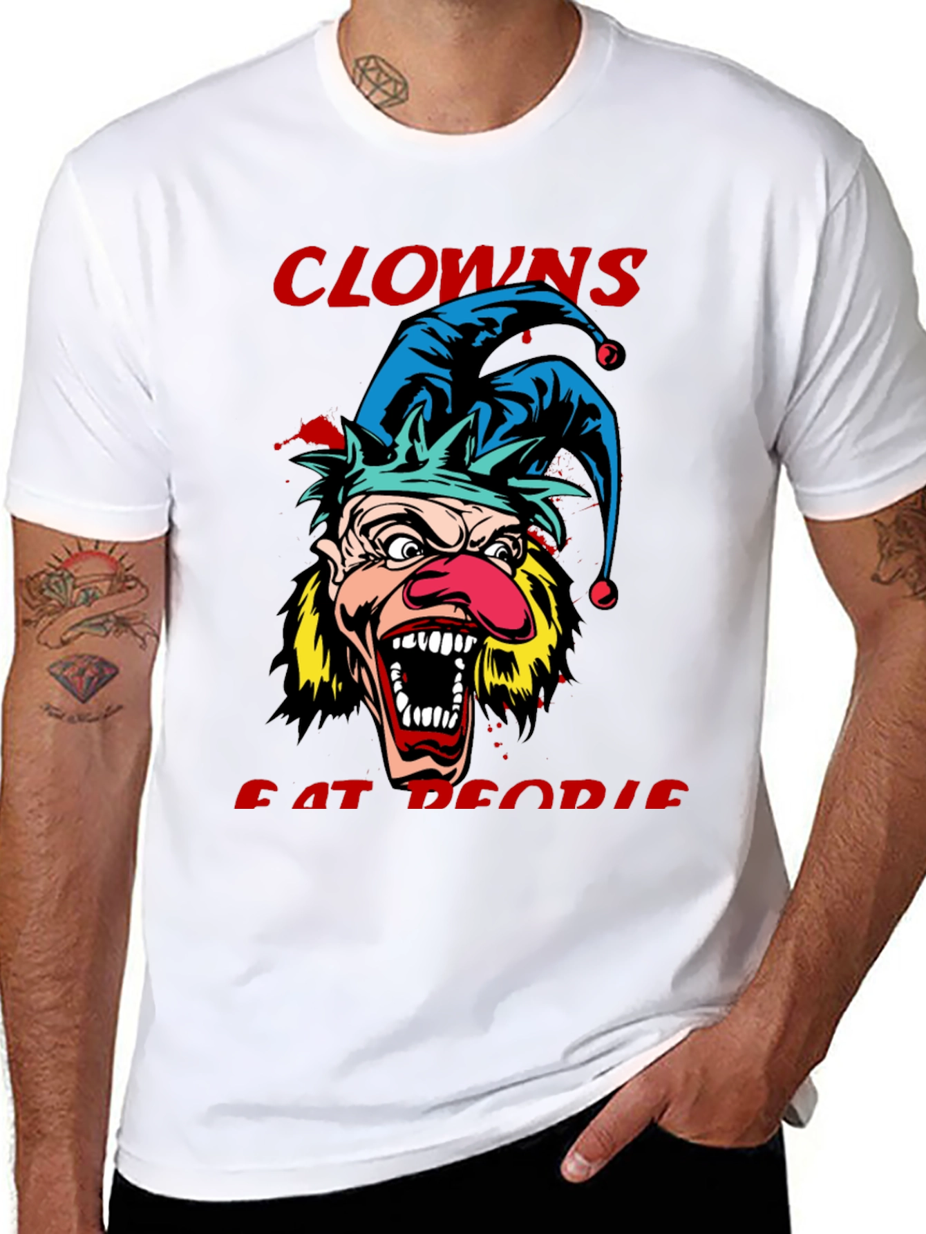 Clowns Eat People Graphic Tee