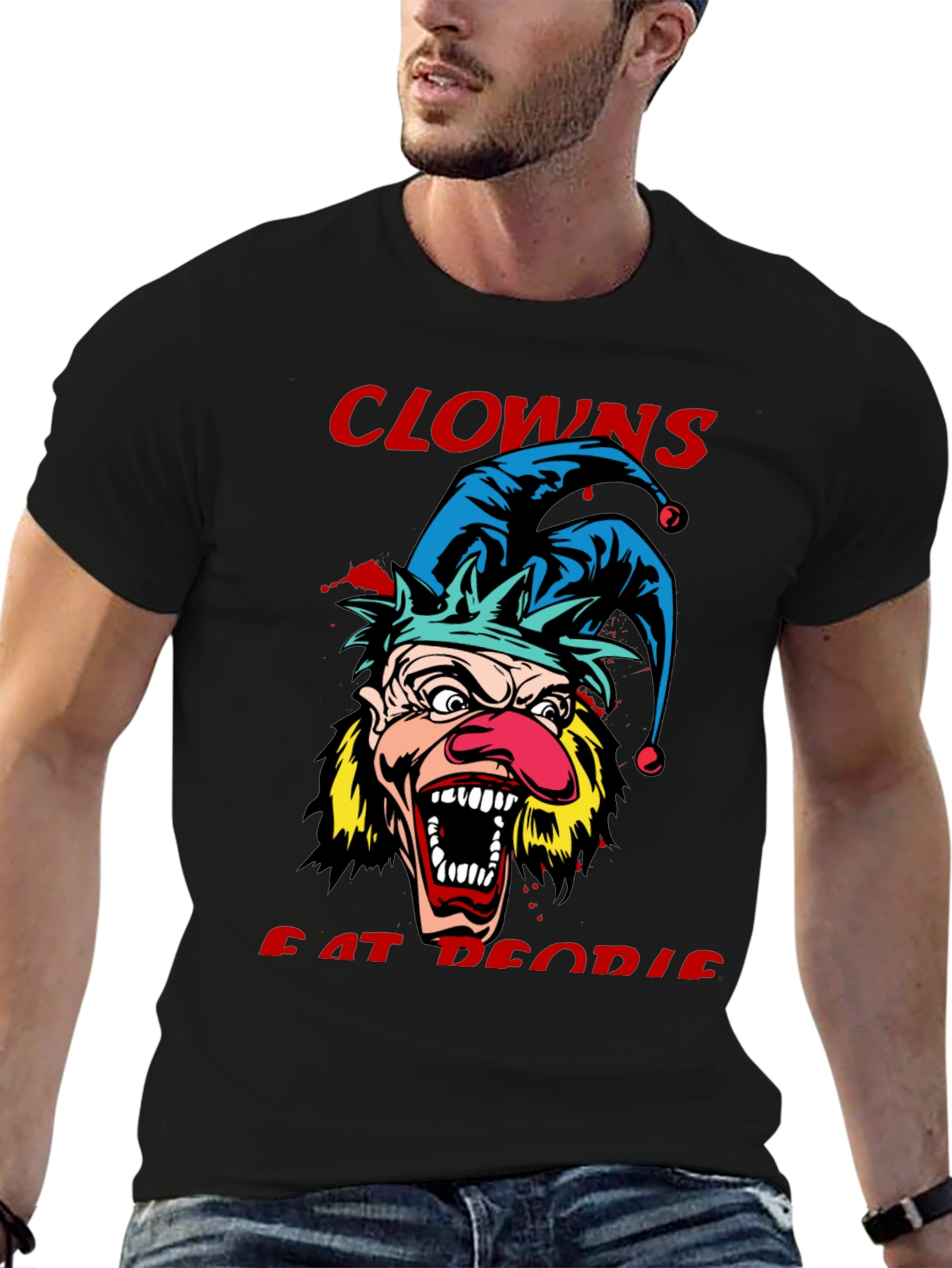 Clowns Eat People Graphic Tee
