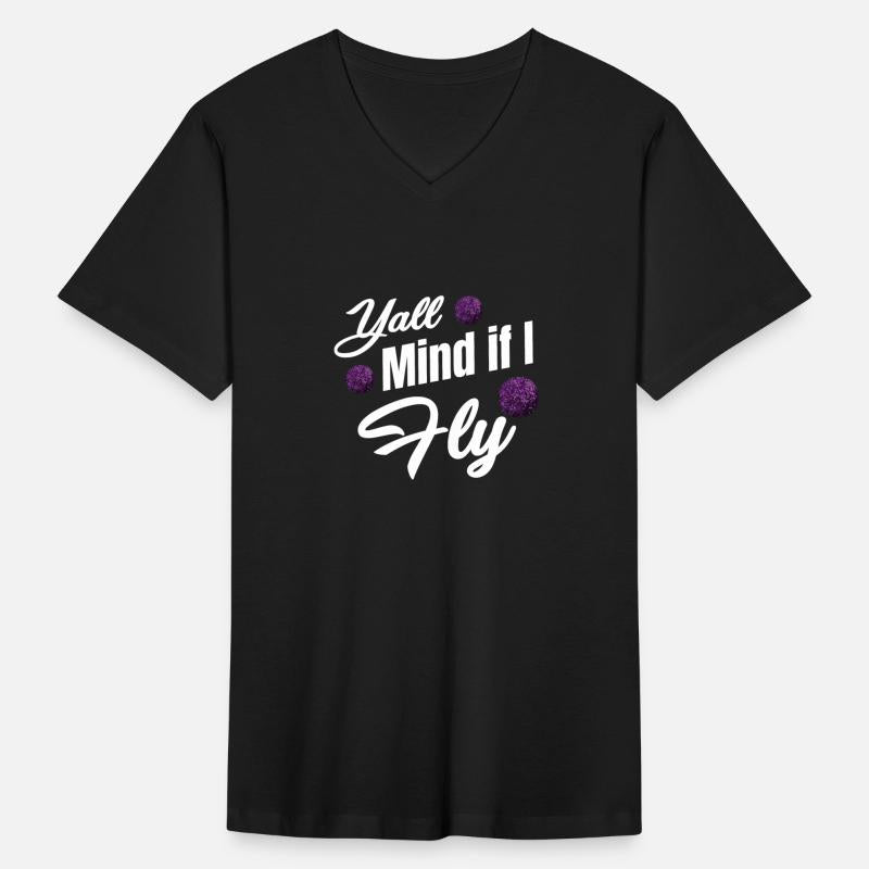 Yall Mind If I Fly Funny Cheer Flyer Football