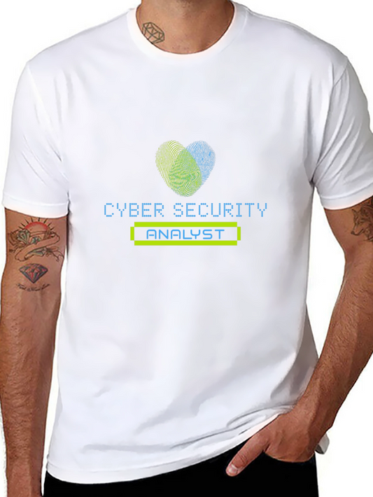 Cyber Security Analyst Graphic T-Shirt