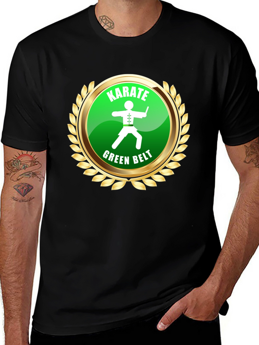 Karate Green Belt T-Shirt - Martial Arts Style