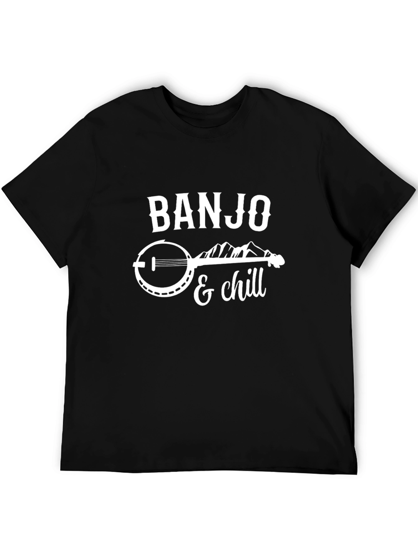 Banjo & Chill Graphic Tee - Music Lover T-Shirt