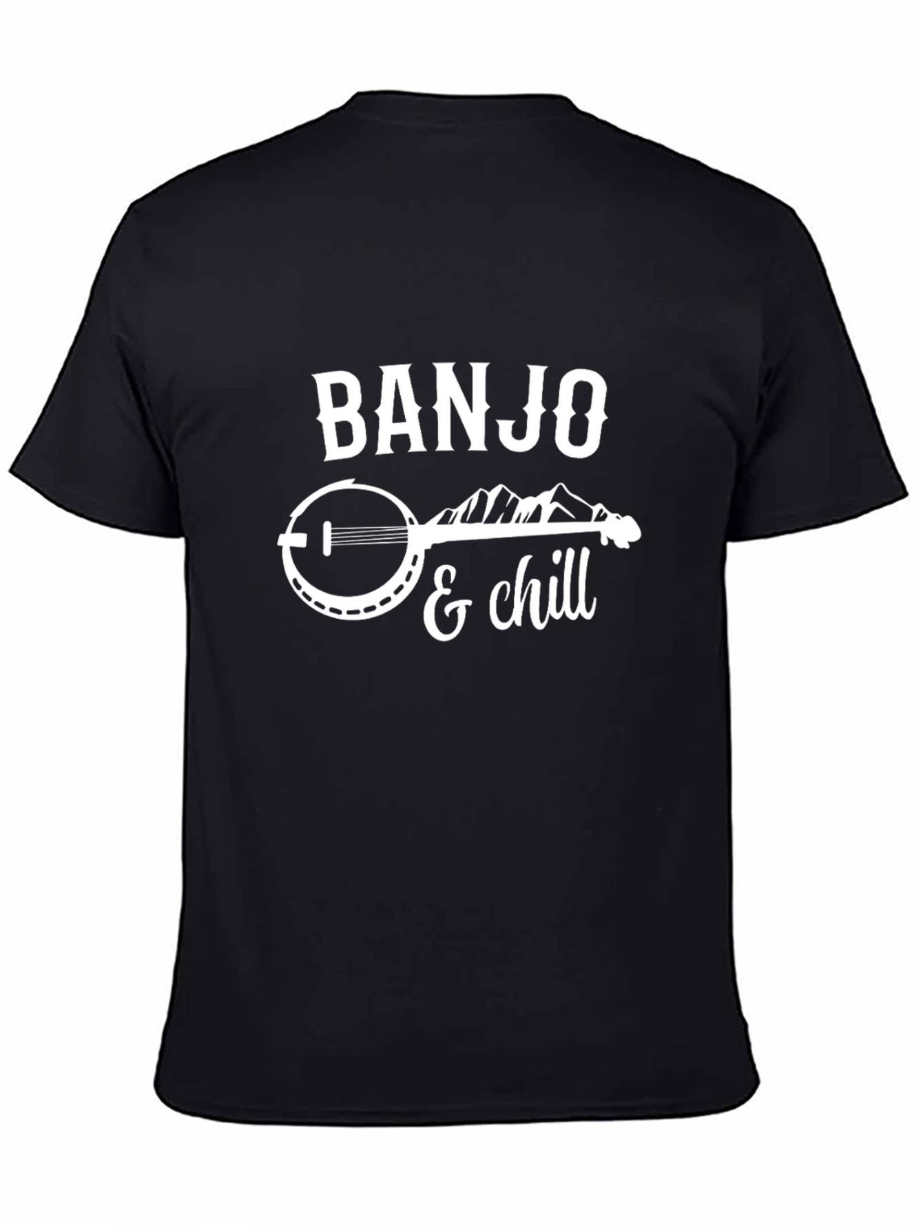 Banjo & Chill Graphic Tee - Music Lover T-Shirt