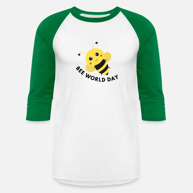 Yellow and White Bee Lover bee world day