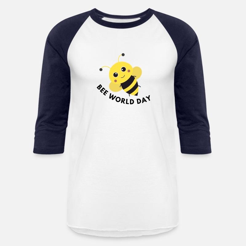 Yellow and White Bee Lover bee world day